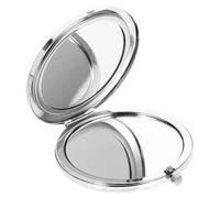 UKCOCO Portable Handbag Mirrors Metal Double Side Makeup Mirror and Creative Chic Gloss Design for Women and Professional Makeup Artists