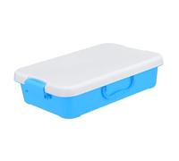 UKCOCO Portable Handheld Sand Tray with Lid Storage Box for Indoor Outdoor Play Easy Carry Sandbox for Boys and Sensory Fun the Go