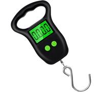 UKCOCO Portable Handheld Scale with Hook High Precision LCD Display Hanging Scale for Travel Luggage Compact and Lightweight Up for Cooking and Fishing