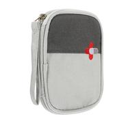 UKCOCO Portable Handy Storage Pouch First Aid Bag with Oxford Cloth Material and Fully Opened Design Compact Sundries Organizer for Travel and Outdoor Activities for Office Drawer Use