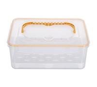 UKCOCO Portable Shot Glass Holder Box with Dustproof Lid, Industrial Glass Storage Case for Small Wine Cups, Wine Pourer, and Teacups - Home and Bar Organizer for Family Gatherings