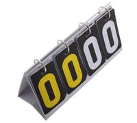 UKCOCO Portable Tabletop Flip Scoreboard for Tennis and Basketball Paper Material, Compact and Visibility Design for Convenient Storage and On-the-go Use