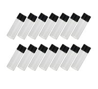UKCOCO Portable Travel Empty Glass Bottles 50Pcs Leakproof 5Ml Cosmetics Bottles for Serum and Fragrance Sample Collection
