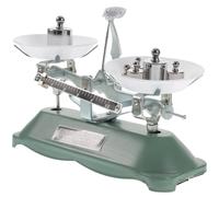 UKCOCO Portable Triple Beam Balance Scale 200g/0.2g Mechanical Laboratory Scale with 6 Weights and Tweezers for Teaching and Experimental Use