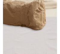 UKCOCO Pottery Burlap Cotton Linen Fabric for Clay Sculpting, Handwoven Canvas Wrap with Texture, Plant Cover Material and Table Runners Decor for Ceramic Art and DIY Crafting