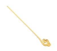 UKCOCO Professional Cigar Accessory Tool 6 Inch Golden Alloy Cigar Needle Airflow Enhancement Versatile Compatibility Smooth Draw Smokers
