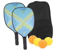 UKCOCO Professional Pickleball Paddles with Balls for Lightweight Training Equipment for Outdoor Fun Enhances Sports Skills and Parent Interaction