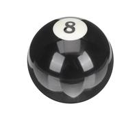 UKCOCO Professional Resin Wear-resistant Cue Ball for Pool and Billiard Tables, Replaceable 8-ball Size Black Cue Ball for Training and Game Room Use