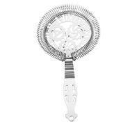 UKCOCO Professional Stainless Steel Ice Strainer for Cocktails Rust Resistant Bartenders Bar Tool Food Grade Filter for Fruit Tea and Mixed Drinks