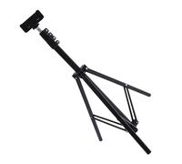 UKCOCO Projector, and Tripod Design Stand Compact with Adjustable for Aluminium in Alloy Construction Floor-standing Projector Accessory Black Live Streaming and Presentations