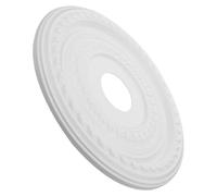 UKCOCO Pu Ceiling Medallion Modern Elegant Design Suitable for Home and Office White Decorative Ceiling Cover Plate Easy Installation and Strong Durability for Light Fixtures