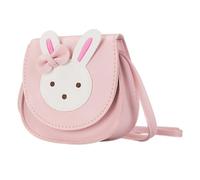 UKCOCO Pu Leather Mini Crossbody Shoulder Bag with Cute Rabbit Shape, Lightweight Design and Key Storing Function, for Shopping and Beach Use