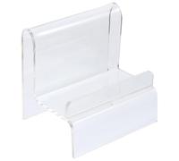 UKCOCO Purse Layer Construction Sturdy Stand and 2pcs Acrylic Display with Elegant Design, Single Wallet Rack for Or Storage, Simple and Modern Countertop Showcase