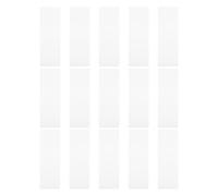 UKCOCO PVC Bookmark Sleeves Not Easily Broken Sleeve Holder 15pcs for Displaying Bookmarks and Photos for Personal Use and Crafting