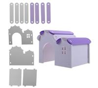 UKCOCO Pvc Hamster House Small Pet Rest House with Wear-resistant Material and Safe to Play Feature, Comfortable Hamster Hidden Nest for Rest and Sleeping, Suitable for Small Pets Year