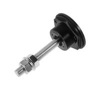 UKCOCO Quick Release Hood Pin for Bonnet Push Button , Universal Compatibility, Plastic and Alloy Material, for Maintenance and Emergency Situations, Black Colour, Sleek Modern Design