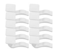 UKCOCO Radiator Cover Clips 10Pcs Plastic Radiator Hook Hose Clip Replacement for Heater Shield and Fan Shroud Hose Retaining