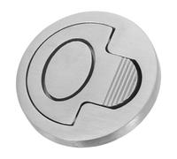 UKCOCO Recessed Pull Handle Silver Finish Stainless Steel with Easy and Secure Grip, Sleek Polished Design Built to Last for Cabinet and Boat Hatch for Deck and Sliding Door
