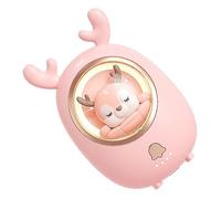UKCOCO Rechargeable Portable Hand Warmer USB Cartoon Animal Design Multi Function Mini Warmer with Rapid Heating and Overheat Protection Safe Material for Women Gift