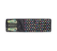 UKCOCO Reflexology Foot Massage Mat 120x35cm with Plastic Stones Foot Sole Massager for Plantar Relief at Home