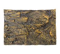 UKCOCO Reptile Tank Background 3d Fish Tank Background Provides Climbing Surface Easy to Move Pu Material 17.68x11.79x1.38in for Reptiles and Turtles