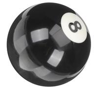 UKCOCO Resin 8-ball Pool Billiard Ball Black Number 8 Cue Ball Replacement for American Billiards Table Game Accessory Practical Supply