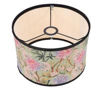 UKCOCO Retro Bamboo Pendant Lamp Shade Replacement Hanging Light Cover Decorative Lamp Shade for Home and Cafe, Eco-Friendly Woven Bamboo Lampshade Without Power Cord