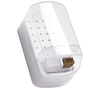 UKCOCO Reusable Nail Drill Bits Storage Holder with 30 Slots, Plastic Manicure Grinding Head Box for Easy Organising and Keeping Desktop Neat, Suitable for Nail Art Salon Use