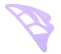 UKCOCO Reusable Silicone Eyeshadow Tool for Women with Eye Makeup Shapes and Effortless Application, Lavender Colour Makeup Aid for Different Occasions
