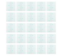 UKCOCO Reusable Style 100pcs Foundation Plate Hand Mixing and Palettes Pu Film Paper Material, Easy to Cosmetic Pallet for Use Suitable Home Use and Salons, for Professionals