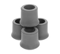 UKCOCO Rubber Foot Covers for Shower Chair 4Pcs Non-Slip Leg Caps Crutch Tips for Seniors Bathroom Use