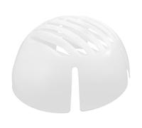 UKCOCO Safety Helmet Shell with Anti-smashing Lightweight White Made of Sturdy Polyethylene Abs Material for Construction Workers and Women Working around Heavy Machinery