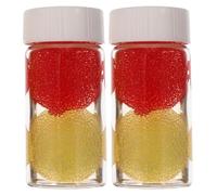 UKCOCO Salon Tweezers Cleaner 2Pcs with Detergent Spongeballs for Eyelash Extension Tools and Women Grooming