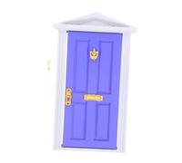 UKCOCO Scale Miniature Elf Door Prop Realistic Architectural Details for Fairy Gardens and Micro Worlds Creative Play Accessory
