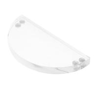 UKCOCO Semicircular Acrylic Optical Lens 15cm for Physics Experiment Tools Science Demonstration Prism Optics Teaching Aid for Classroom and Lab Physics