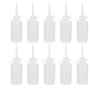 UKCOCO Sewing Machine Oil Bottle Pack of 8 120ml with Spout and Cap, Precision Oiler for Two-stroke Engine Oil, for Sewing and Craft Maintenance