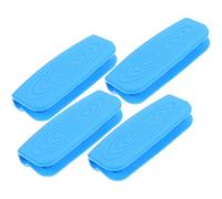 UKCOCO Silicone Handle Sleeves for and Non- Heat-Resistant 4pcs Pan Handle Covers Bendable Protector or in Cast Iron Frying Pans Stainless Steel Kitchen Tools Kitchen Restaurant