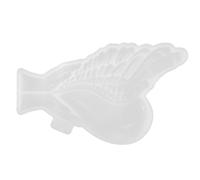 UKCOCO Silicone Heart Wings Mold for DIY Crafts Flexible Heart Shaped Silicone Mold for Epoxy Resin Casting and Wall Decoration