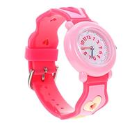 UKCOCO Silicone Kids Watch Heart Design Cartoon Round Watch for Boys Girls Kids Birthday Present