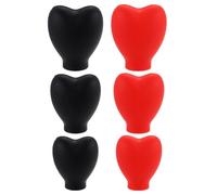 UKCOCO Silicone Makeup Brush Covers Protector Sleeves Protecting Makeup Bristles from Dust and Damage Flexible 6pcs Brush Head Covers for Travel Use