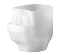 UKCOCO Silicone Mold and High Temperature Toilet Shape for Resin Casting with Smooth Release Novelty Jewelry Organizer and Planter Pot Mold for Craft Decor and Candle Making