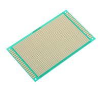 UKCOCO Single Sided Pcb Universal Circuit Board 9x15cm Green Solderable Printed Circuit Board for DIY Electronics Projects Compatible with Arduino Coding and Soldering Supplies