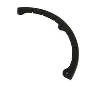 UKCOCO Skateboard Bumper Strip Edge Protector for Snowboard Deck Lightweight Collision Prevention Cover with Quick Installation Full Head and Tail Protection Fit Black Large Design