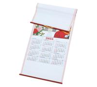 UKCOCO Snake Year Wall Calendar Decorative Monthly Planner Delicate Hanging Home Accessory Multifunctional Yearly Organizer with Print and Writable Space