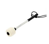UKCOCO Snare Drum Mallets Drum Beaters 2pcs Stainless Steel with Wool Felt Ends, Comfortable and Sturdy for Gift for Friends Friends Learning or Skilled in Drumming