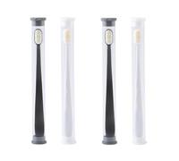 UKCOCO Soft Micro-Nano Bristle Toothbrush with Comfortable Abs Handle and Wool Fiber Bristles 4pcs Complete Teeth Cleaning for Adults Suitable for Sensitive Gums and Daily Oral Care for