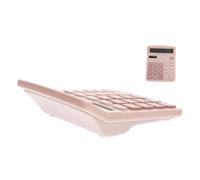 UKCOCO Solar Calculator Dual Power Portable Office Computing Tool Lightweight Abs Material for Students and Professionals with LCD Display and Basic Math Functions