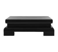 UKCOCO Solid Wood Display Stand Square Base 15cm High X 5cm Wide for Buddha Statue, Flower Pot, Teapot Holder, Home Décor Pedestal and Desktop Rack