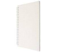 UKCOCO Spiral Grid Notebook Coil Notepad for Students and Office with Smooth Writing Pages Academic Organizer for Daily Agendas and Study Planning