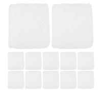 UKCOCO Sponge Filter and 12pcs Pet Water Fountain Sponge Filters Replacement Pack Universal Compatibility Effective Filtration White for Cat and Small Animals for Cat Fountain